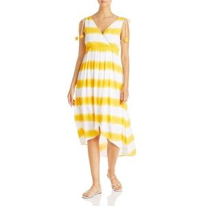 NWT -- Women's Tommy Bahama High/Low Light as Air Stripe Tank Sun Dress Size L